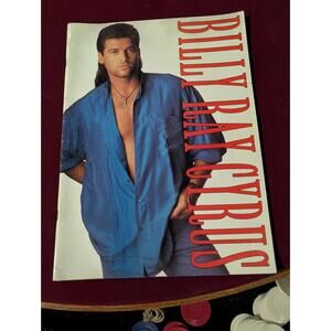 Billy Ray Cyrus 1990s Concert Tour Program Book “It Won’t Be The Last”